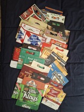 Random Lot Of 12 Beer 6-pack Cardboard Carton Holders Six Pack Carrier Inc Rare