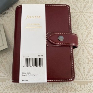 Filofax Mini Malden Organiseur Rose - Cuir Buffle - Agenda 2025 Inclus