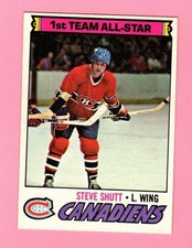 1977-78 O-Pee-Chee #120 Steve Shutt Montreal Canadiens All Star - See Pics