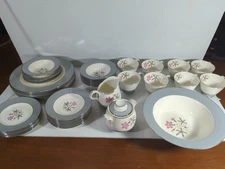 Vintage 1955 Homer Laughlin 43 Piece Caviler China Set