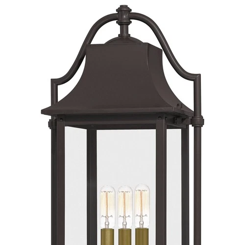 Quoizel Manning 24 1/4"H Western Bronze Outdoor Post Light - Picture 2 of 2