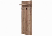 Wandgarderobe Wildeiche 140X20X50 Bianco GeöLt Villanders #233