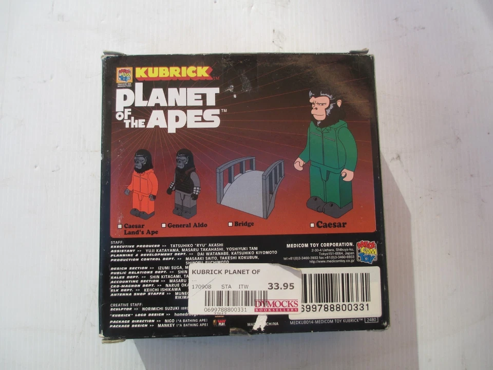 Kubrick Planet of the Apes Caesar 2000 con puente muy raro Foto 2 de 4