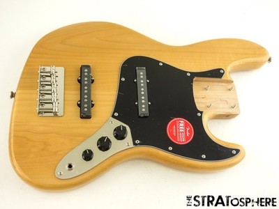 LOADED Fender Squier Classic Vibe 70s Jazz J Bass V 5 String BODY, Natural