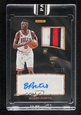 2015-16 Panini NBA Finals Promo Pack Rookie Relic 9/25 Bobby Portis #8 Auto 01xd