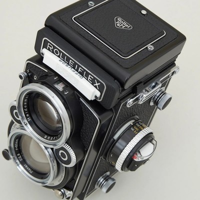 ROLLEI Rolleiflex 2,8F 2,8 F White Face Mint Magicflex serviced
