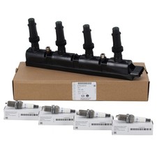 ORIGINAL Opel Zündmodul + 4x Zündkerze ASTRA CORSA INSIGNIA MOKKA ZAFIRA 1.4