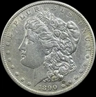 1890-S $1 Morgan Dollar - Raw XF - See Pictures