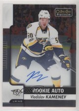 2017-18 O-Pee-Chee Platinum Rookie Autos Vladislav Kamenev #R-VK Auto f7r