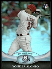 2011 Bowman Platinum Yonder Alonso Rookie Holo #76 Cincinnati Reds