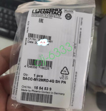 1pcs Phoenix Contact 1554539 data connector SACC-M12MRD-4Q SH PN