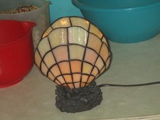 Tiffany Style Lamp Clam Shell 7.5