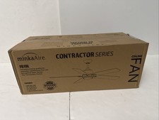 Minka-Aire Lun-Aire 54-Inch Outdoor Ceiling Fan Minka Aire F619L WHF 54" Ceiling Fan with Integrated LED Light & Remote