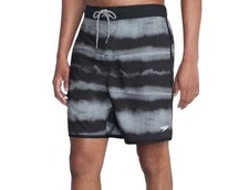 Speedo Swim Shorts Men's Large Elastic Board Swimwear Trunks Beach Pockets New