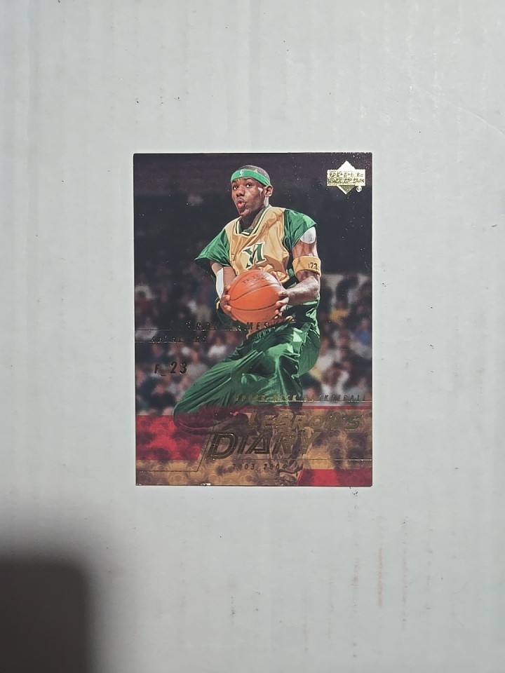 2003-04 Upper Deck #LJ4 LeBron James LeBron's Diary Rookie