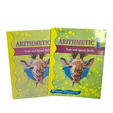 Abeka Arithmetic 1 Tests and Speed Drills Student Book and Teacher Key Set