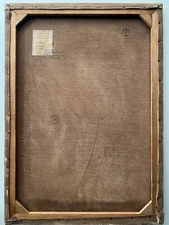 Excellent!! Large oil Painting canvas, surrealist, Expressionism , Belarusian.