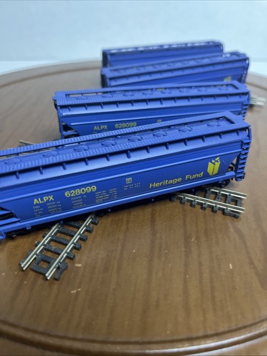 4- N Scale Model Power Heritage Fund ALPX Hopper Couplers No Box - Picture 7 of 11