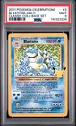 PSA 9 BLASTOISE 2/102 CELEBRATIONS CLASSIC COLLECTION POKEMON 🌊