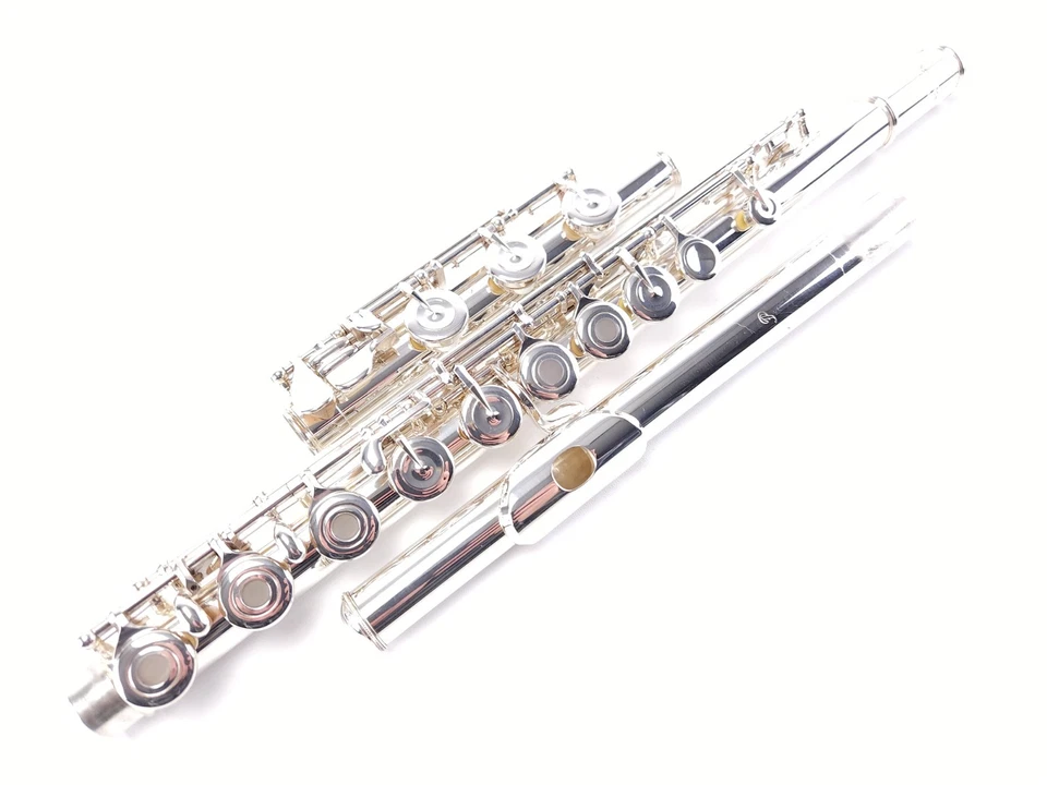 Flauta Intermedia Pre-Pro Plateada 765 RB Perla Reacondicionada + Garantía Foto 2 de 4