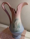 Vtg. 11.50" Cally Lily Hull Pottery Ewer Pitcher # 506 - 10. USA