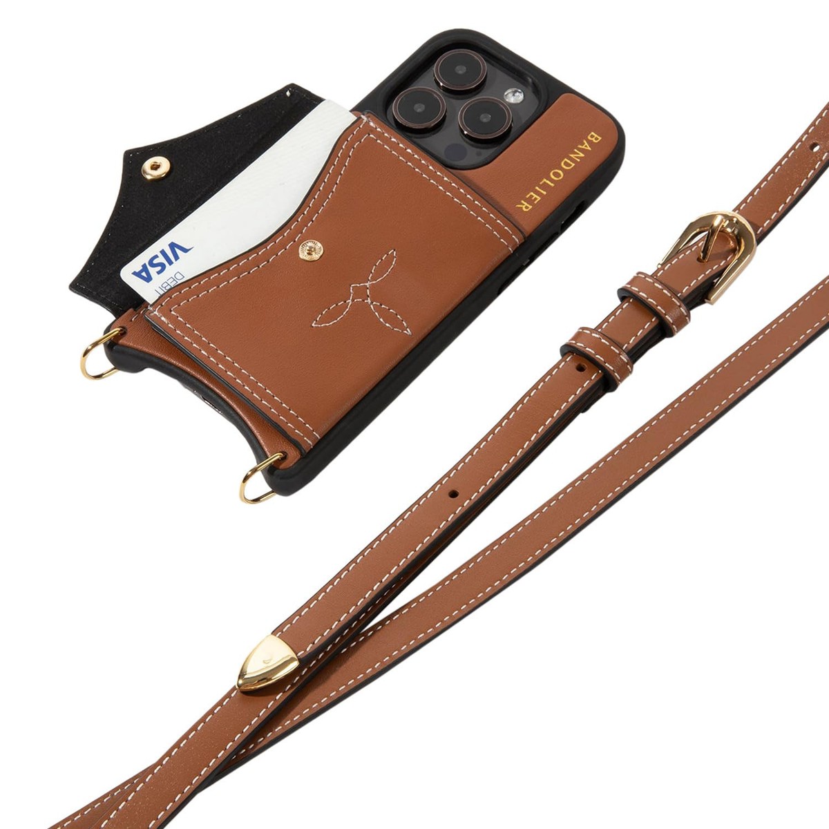 BANDOLIER ★ iPhone16ProMax Bandolier iPhone16ProMax Shoulder Smartphone Case BODIE KEY