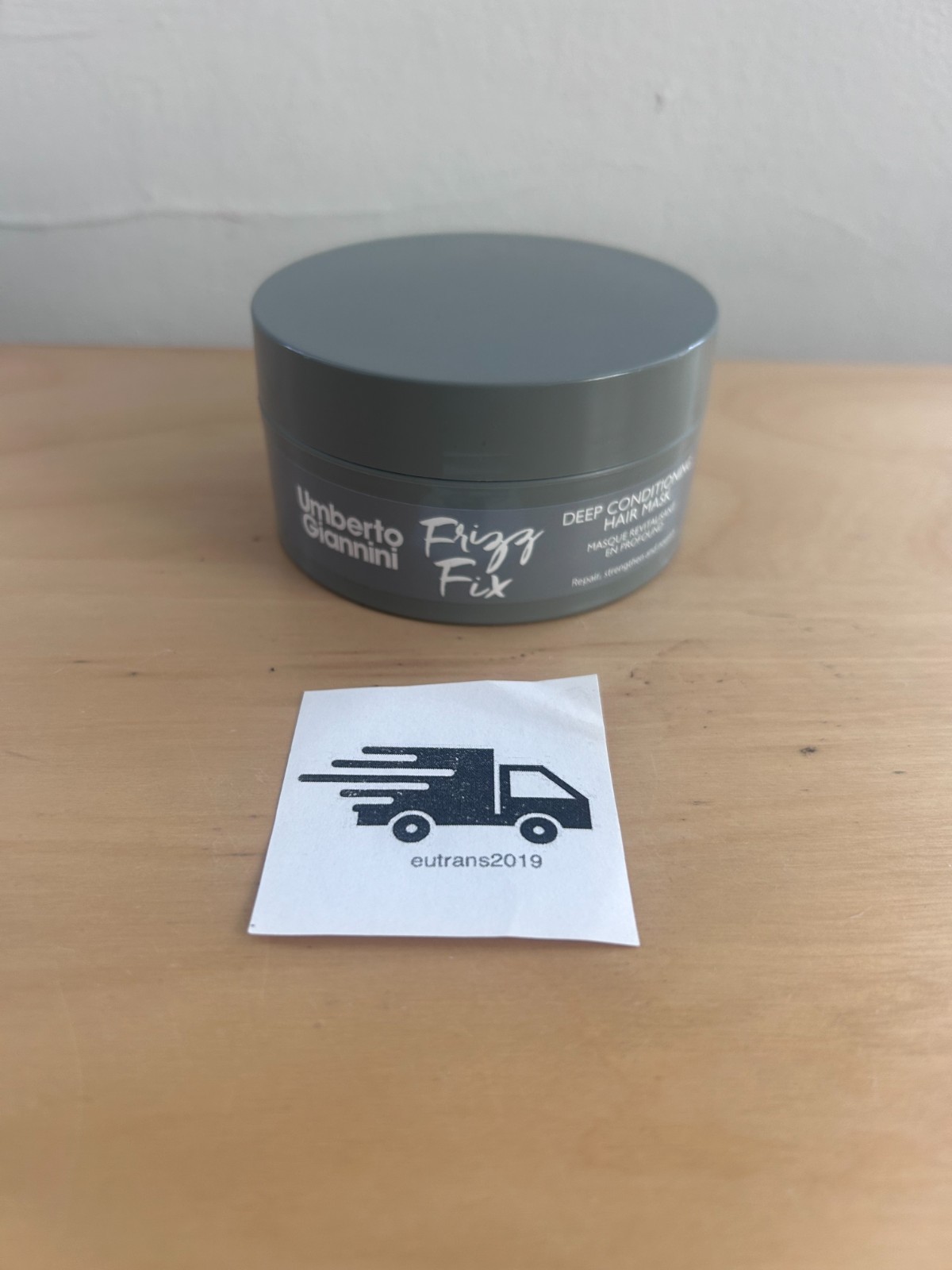 Umberto Giannini Frizz Fix Hair Mask 200ml Deep Conditioning Vegan
