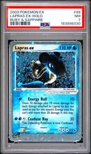 Lapras ex 99/109 EX Ruby & Sapphire Holo - PSA 7 (NEW CERT) on eBay
