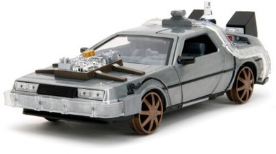 Jada Toys - 1:24 Back to the Future - Hollywood Rides - Time Machine W/Rail Whee