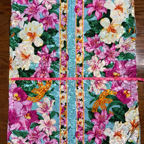 Abito vintage Ruth Norman Saks Fifth Avenue Petite colorato floreale caftano casa - Foto 13 di 15