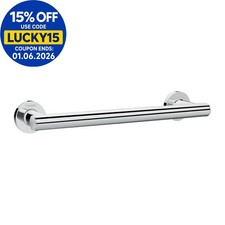 Hansgrohe Logis Bathroom Grab Hand Rail Bar Chrome Mobility Aid Wall Mounted