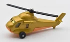 Matchbox Superfast MB75 Seasprite Helicopter gold. Made in Bulgaria. Lesney