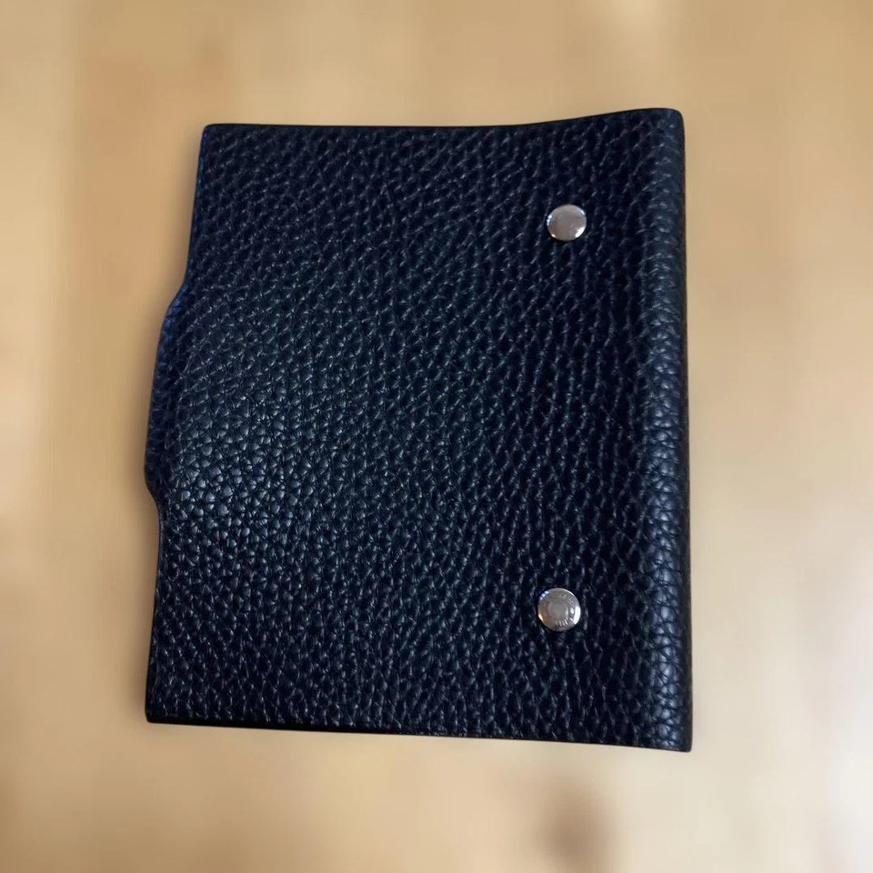 Hermès Ulysse PM Negro Planificador Cubierta Horario Libro Organizador Accesorio de JP Foto 2 de 4