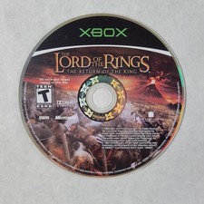 The Lord of The Rings The Return of The - Loose Microsoft Original Xbox Disc