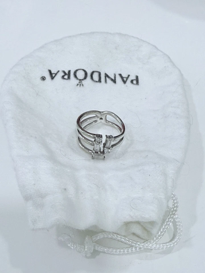 Conjunto de brincos e anéis Pandora - Imagem 4 de 4