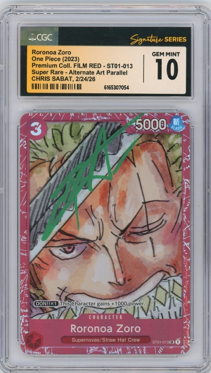 Roronoa Zoro ST01-013 One Piece Promotion Cards for sale | eBay