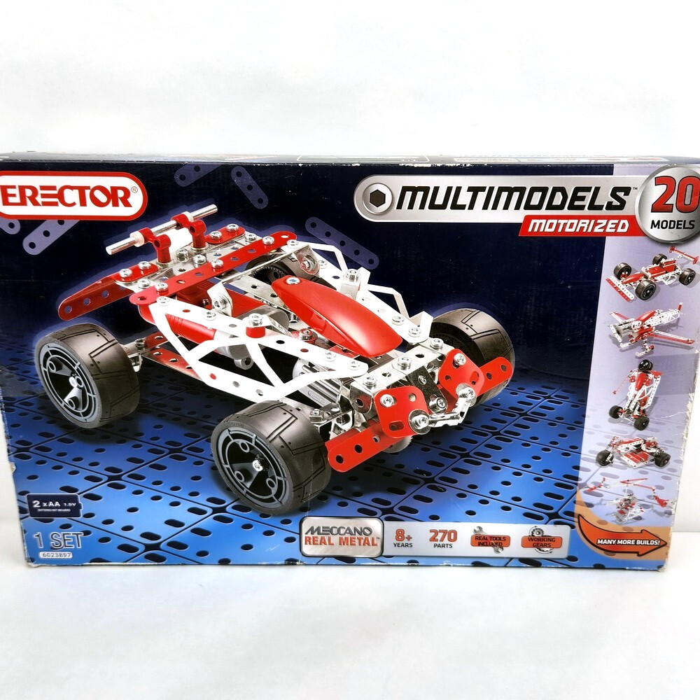 Spin Master Erector Set Meccano Multimodels 20 Motorized Models