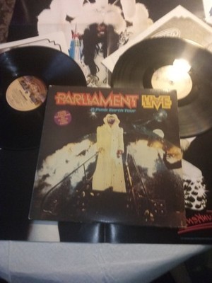 PARLIAMENT LIVE P. FUNK EARTH TOUR LP W/POSTER