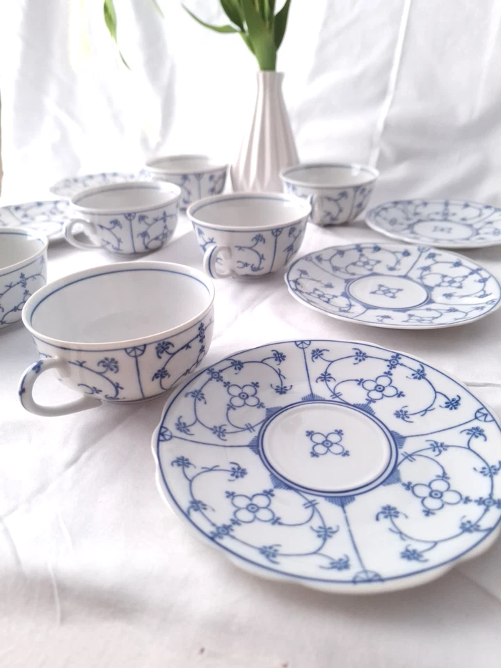 Juego de tazas de café de té Winterling Bavaria Alemania vintage 12 piezas | China fina Foto 2 de 4