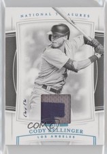 2020 Panini National Treasures Black and White Platinum 1/1 Cody Bellinger 0c3