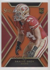 2014 Panini Select Rookies Orange Prizm 17/75 Shayne Skov #151 0af