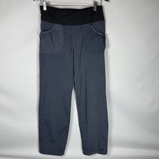 prAna Summit Pants Medium Women  s Nautical Blue Hiking Outdoors Adventures