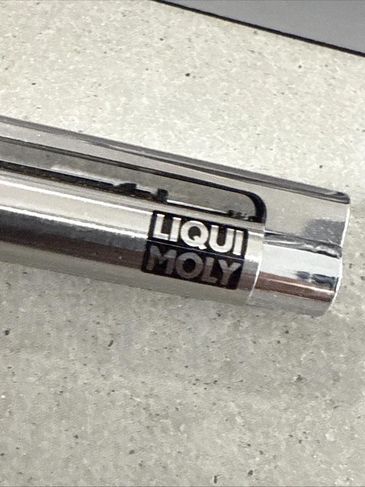 BOLÍGRAFO LAMY LOGO ACERO INOXIDABLE Liqui Moly AZUL *Nuevo* Foto 2 de 2