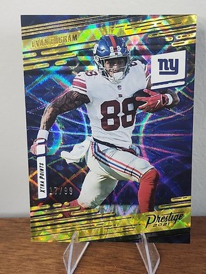 2021 Panini Prestige - Evan Engram #59 Xtra Points Premium Gold /99