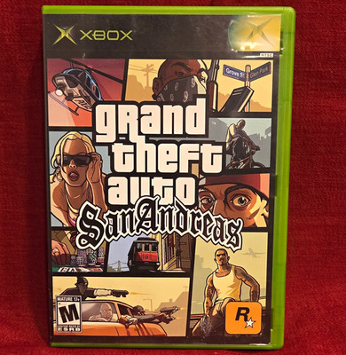 Grand Theft Auto: San Andreas W/Manual & Map In Excelent Condition.