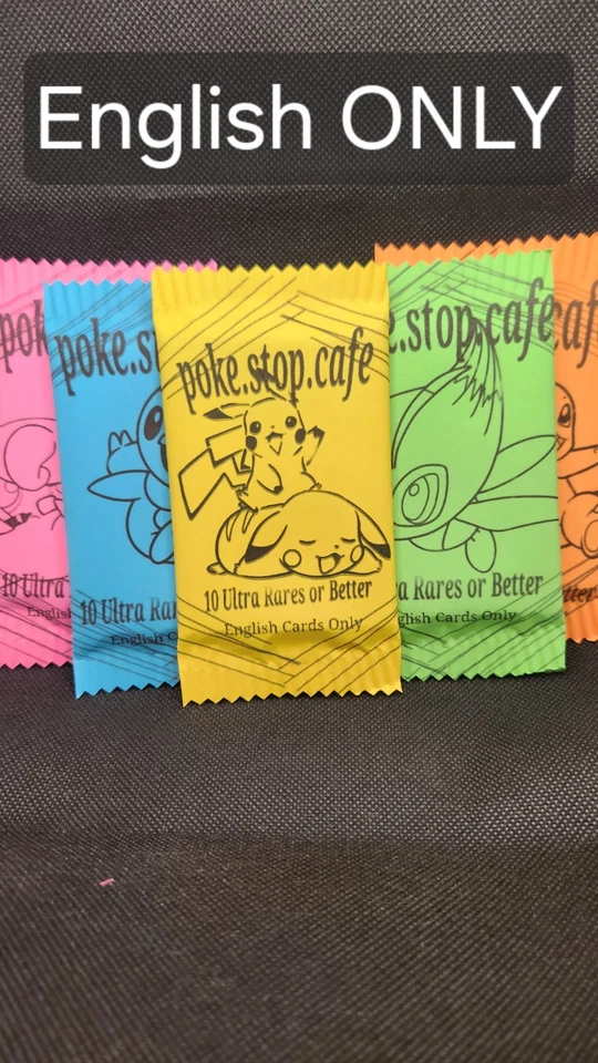 Pokemon Mystery Gott Pack! 10 ULTRA Rares oder BESSER! Englische Karten nur lesen DESC