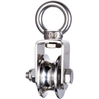 Umlenkrolle Edelstahl 2 Kugellager FüR 10Mm Seile Tragkraft 500Kg Seilrolle