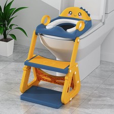 Potty Training Seat, Upgrade 2 in 1 Potty Training with Step Stool Foldable S...