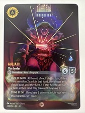 Disney Disney Lorcana TCG Goliath Clan Leader 238/204 English Enchanted Full Art