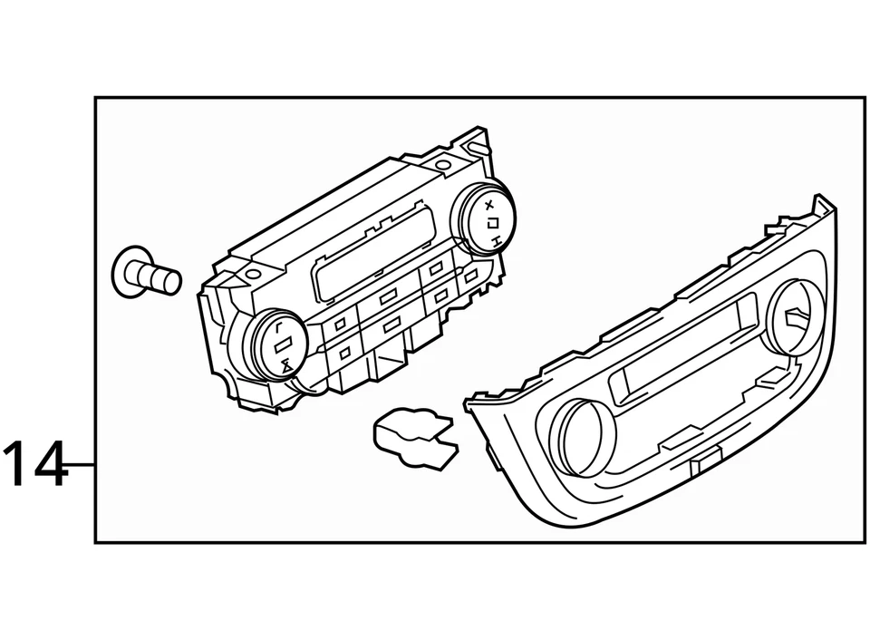 Mitsubishi Mirage 1997-2002 calefacción climatización 7820a883xa BVEH1 Foto 4 de 4